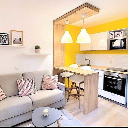 Centre Saint-Gervais Studio Jaune Moderne Proche Telecabine 2 Pers ภายนอก รูปภาพ