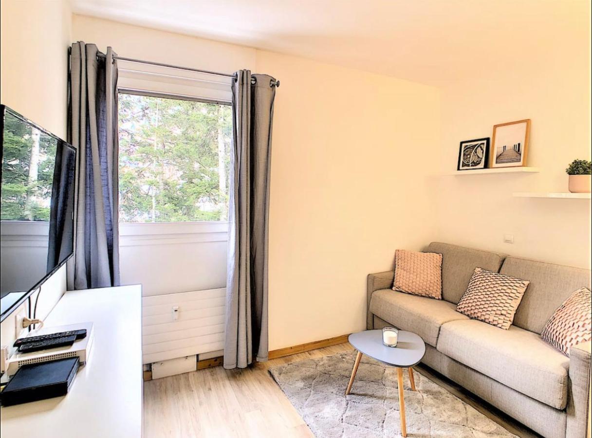 Centre Saint-Gervais Studio Jaune Moderne Proche Telecabine 2 Pers ภายนอก รูปภาพ