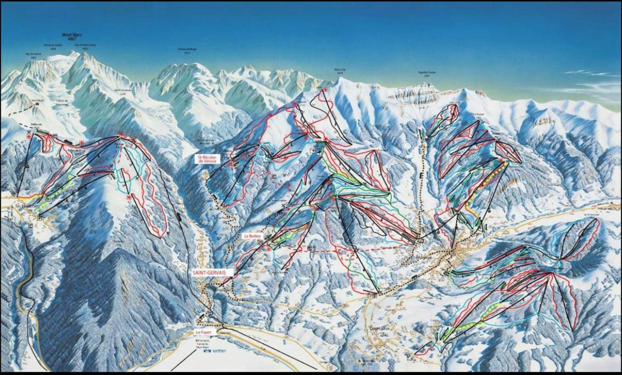 Centre Saint-Gervais Studio Jaune Moderne Proche Telecabine 2 Pers ภายนอก รูปภาพ